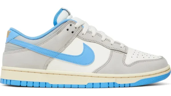 Nike Dunk Low Athletic Department Light Smoke Grey University Blue - Image 2