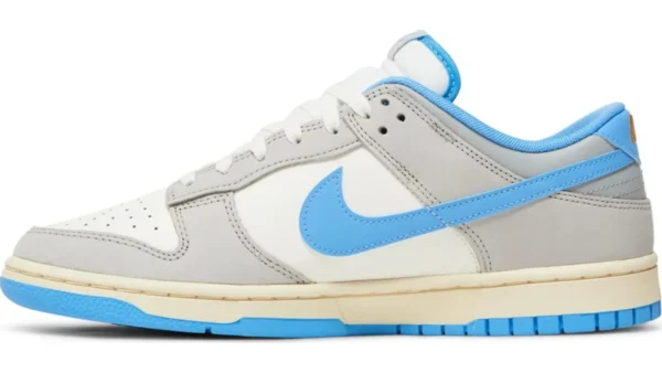 Nike Dunk Low Athletic Department Light Smoke Grey University Blue - Image 3