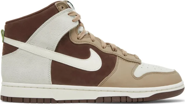 Nike Dunk High Light Chocolate - Image 4