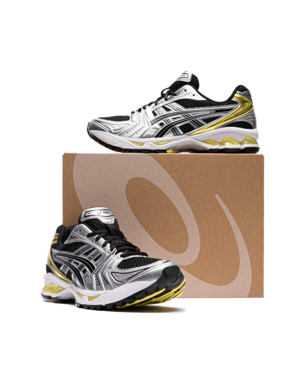 Asics GEL-KAYANO 14 BLACK/LEMON SPARK - Image 2