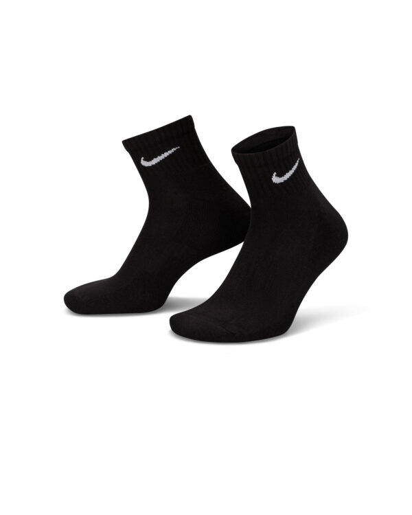 Nike Everyday Cushioned Training Ankle Socks 6 Pack BLACK/WHITE